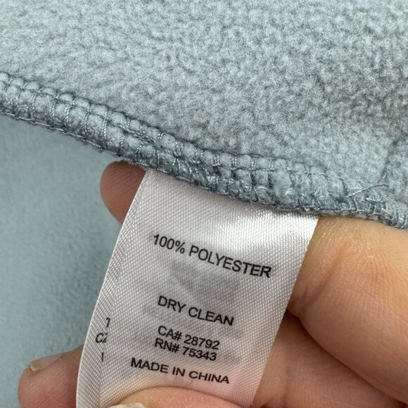 Joie Womens Small Shacket Sherpa Lightweight Jacket Teddy Snap Light Blue Woman’ - Picture 7 of 10